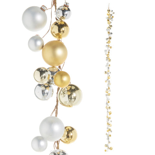 Raz Imports Ball Garlands 2023 6' Ball Garland