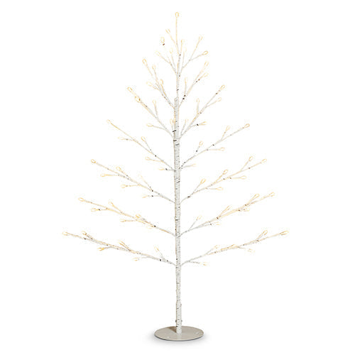 Raz Imports Lights 2023 3' Birch Lighted Flat Tree