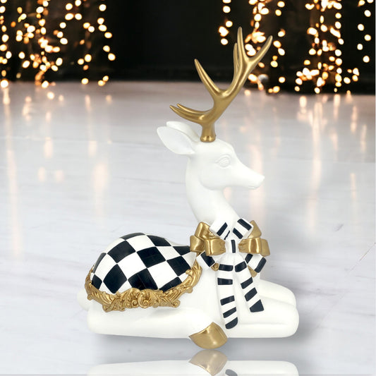 December Diamonds Deco Shine Deer Laying