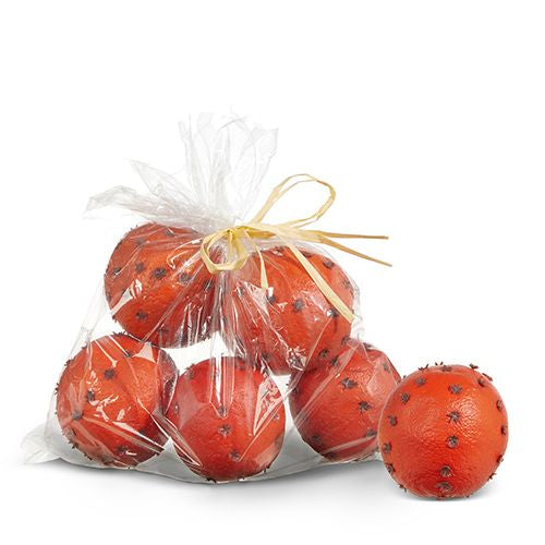 Raz Imports 2023 Holiday House 3.25" Bag of 6 Pomanders