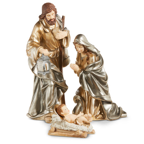 Raz Imports 2023 Bon Noel 13" Holy Family, Set of 3