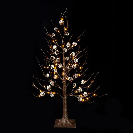 Raz Imports Pinecone Lodge 36" Pinecone Lighted Tree