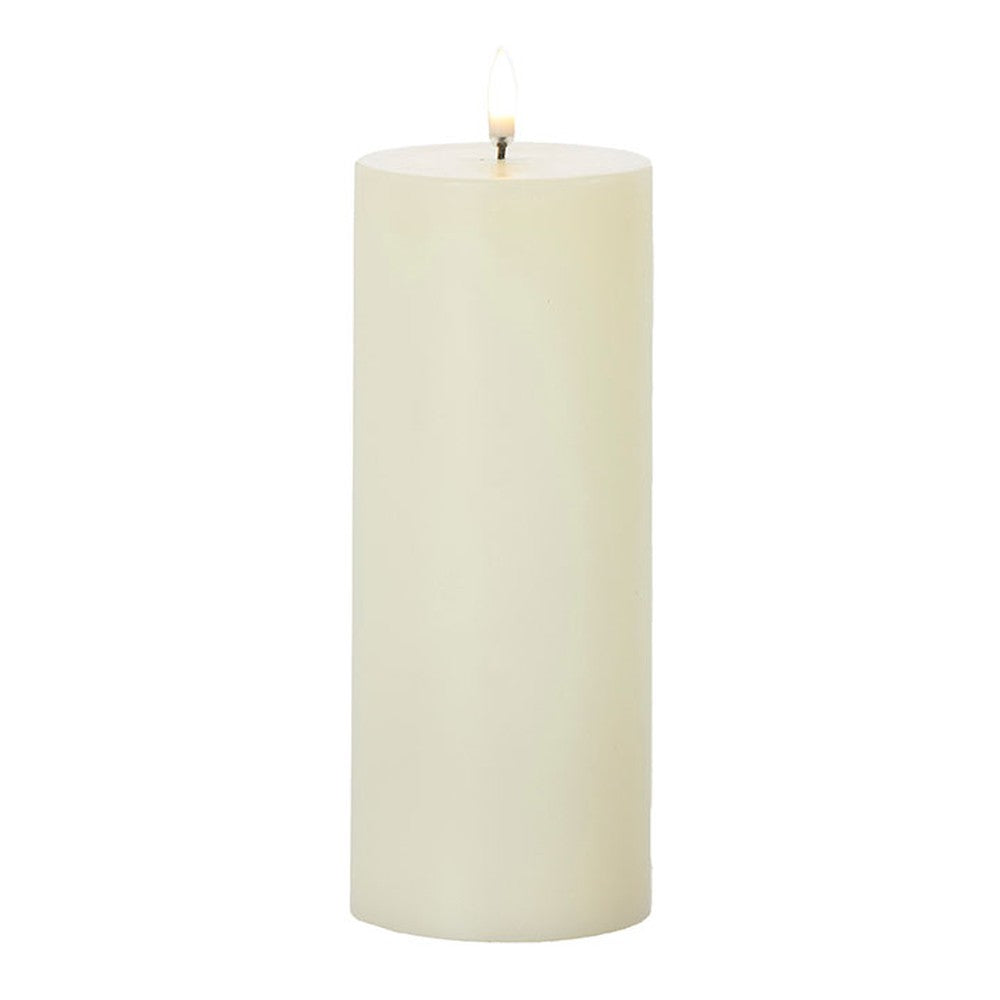 Raz Imports Ivory Pillar Candle