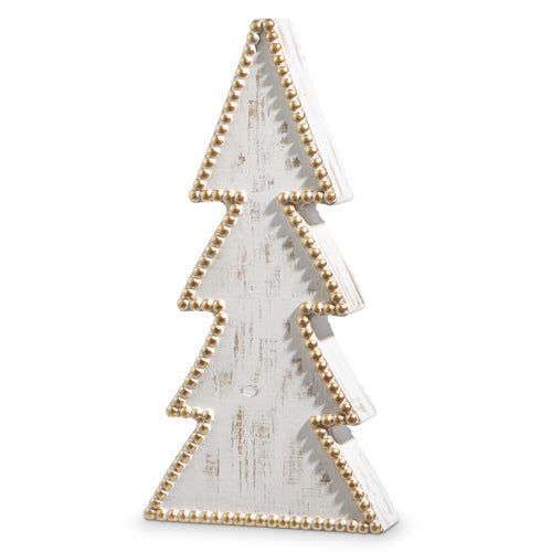 Raz Imports 2023 All Is Calm 15.75" Beaded Tree