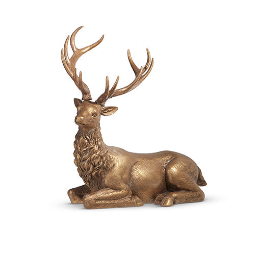 Raz Imports 2023 Sleigh Bells 16" Lying Deer