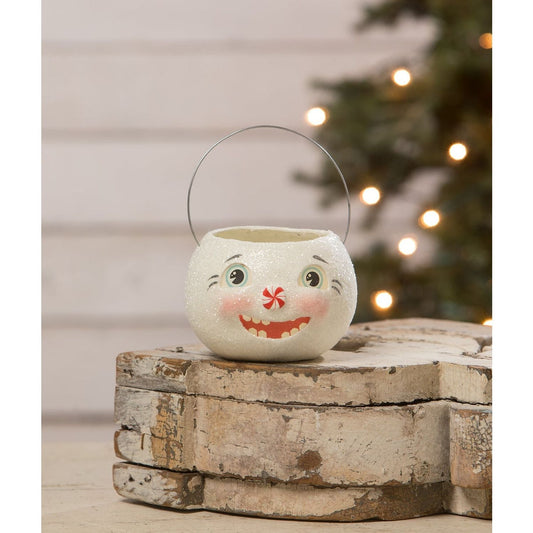 Bethany Lowe Snowman Bucket Petite