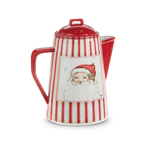 Raz Imports 2023 Jingle & Cocoa 8.5" Santa Pitcher