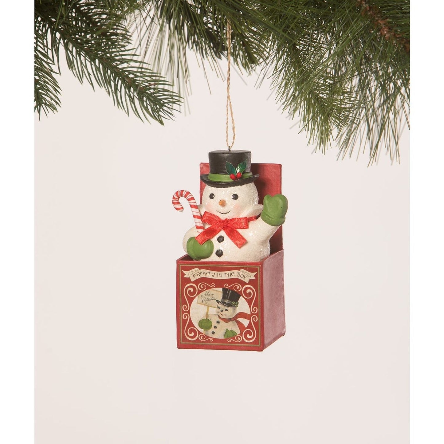 Bethany Lowe Frosty In The Box Ornament