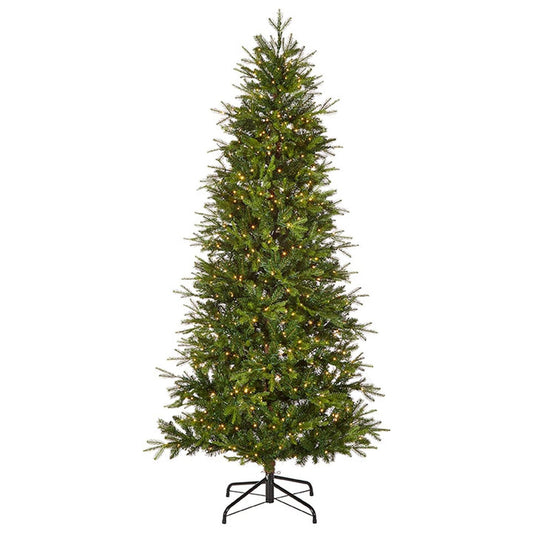 Raz Imports Greenery 7.5' Snake Light Green Slim Spruce Tree