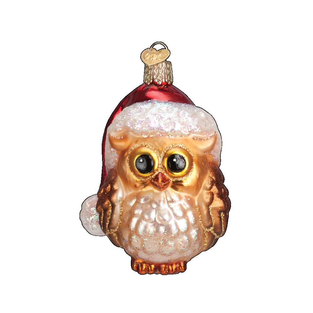 Old World Christmas Santa Owl Ornament