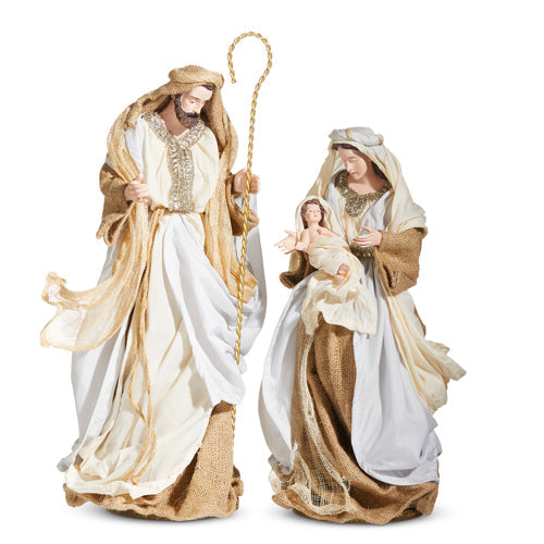 Raz Imports 2023 Celebrate The Season 20.5" Holy Family, Set of 2