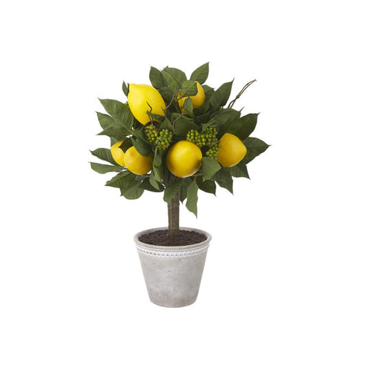 Raz Imports Limoncello 16-inch Potted Lemon Topiary Faux Plant