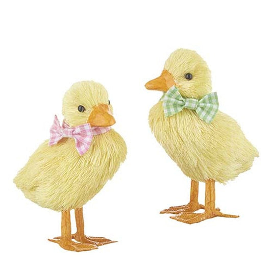 Raz Imports Storybook Spring 5.5" Sisal Duck, Asst of 2