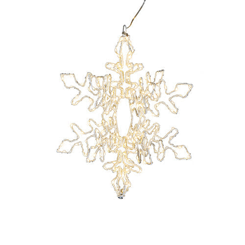 Raz Imports Lights 2023 15.75" Hanging Lighted Snowflake