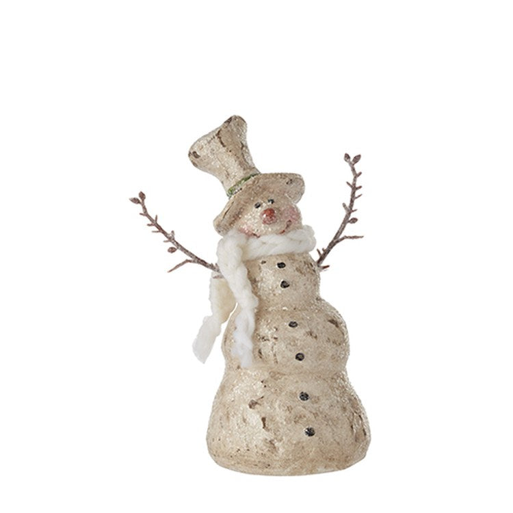 Raz Imports 2022 Cozy Christmas 6.75" Snowman With Scarf