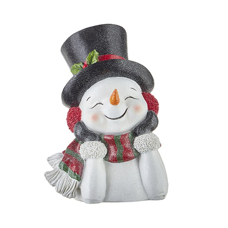 Raz Imports 2022 North Pole Friends 11.5" Snowman Bust