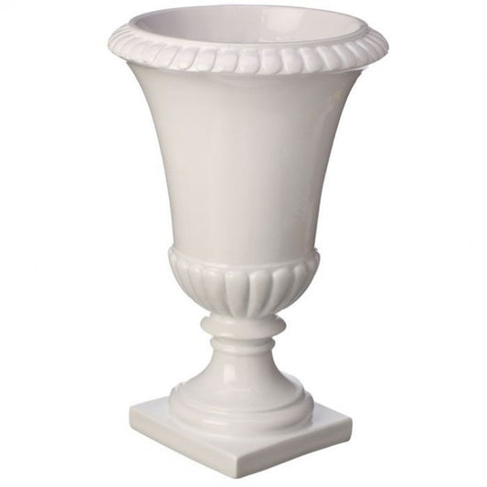 Regency International Resin 'Ceramic' Fluted Urn