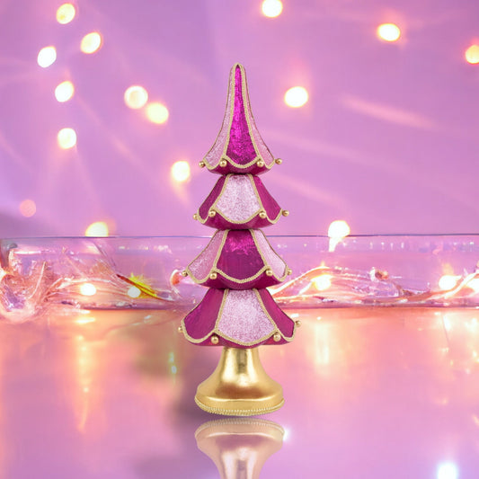 December Diamonds Citrus Sweets 20-Inch Purple Tiered Tree