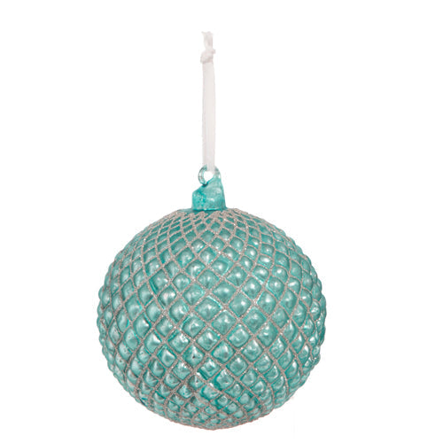 Raz Imports 2023 Celebrate The Season 6" Quilted Ball Ornament