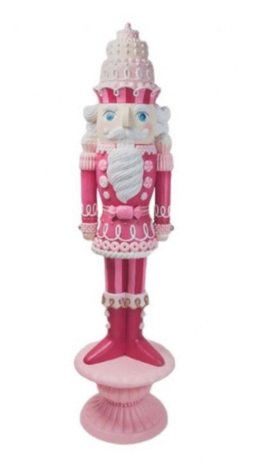 75" Resin Sweets Nutcracker on Cake Plate