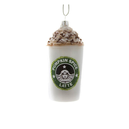 PRESALE: Pumpkin Spice Latte Ornament, 4"