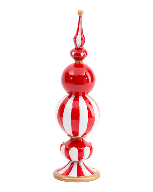 Candy Cane Lane - 18" Peppermint Finial
