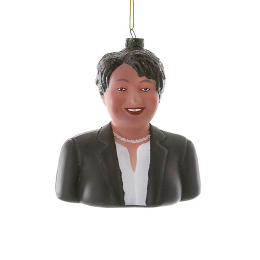 Stacey Abrams Ornament 4.5"