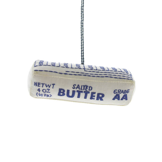 Stitched Butter Ornament 5"