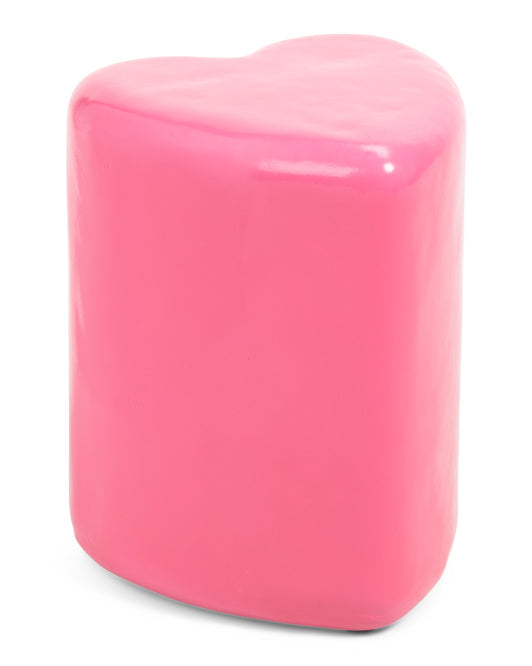 Cupid's Valentine - 14" Hot Pink Heart Stool