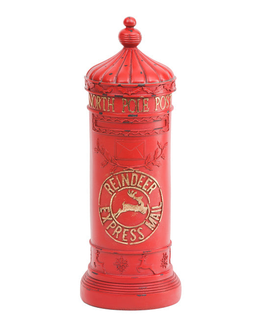 Christmas Carousel Collection - 14" Santa Mail Box