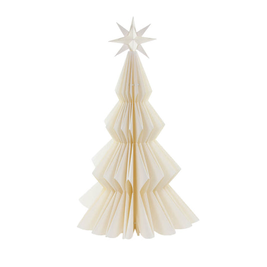 White Star Paper Tree 18"