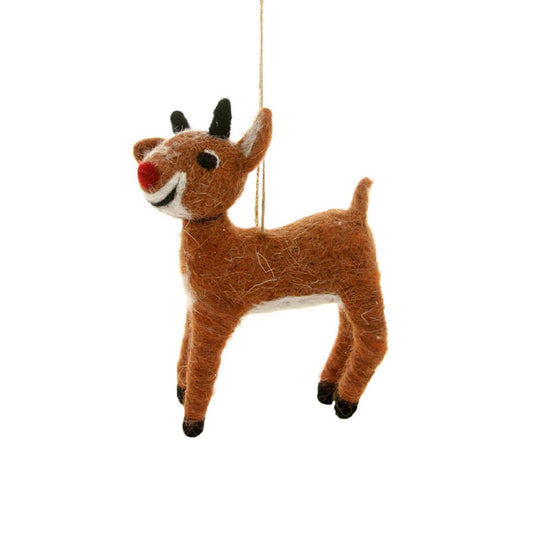 Rudolph Ornament 5.25"